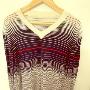 D&G men’s light sweater over the shirt type